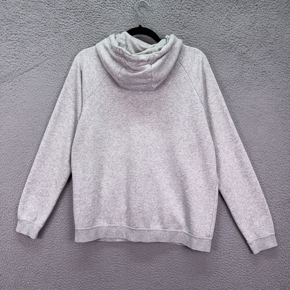 Nike Hoodie Womens M Gray Full Zip Sportswear Club Fleece Hooded Sweatshirt‎ - Picture 2 of 8